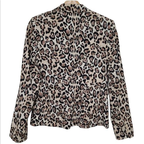 Victoria's Secret Leopard Print Blazer - Picture 3 of 14